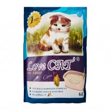 Love Cat Tofu Cat Litter Corn 6L, LC-Corn, cat Tofu, Love Cat, cat Litter, catsmart, Litter, Tofu